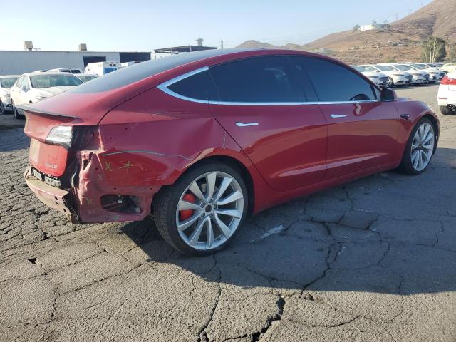 5YJ3E1EB9JF063342 - 2018 TESLA MODEL 3 Qırmızı foto 3