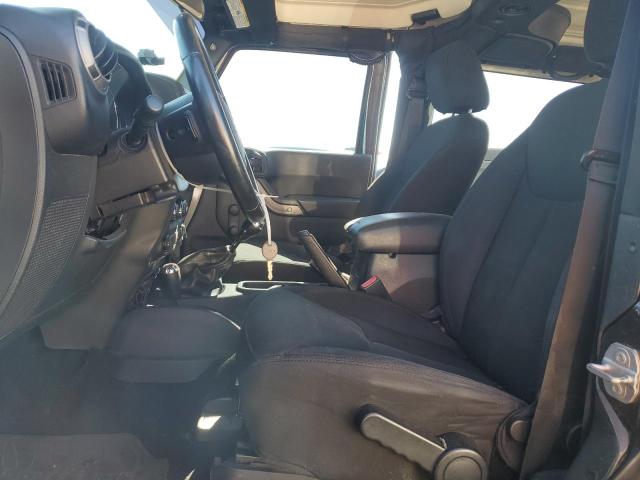 1C4AJWAG1GL242711 - 2016 JEEP WRANGLER SPORT 黑色 照片 7