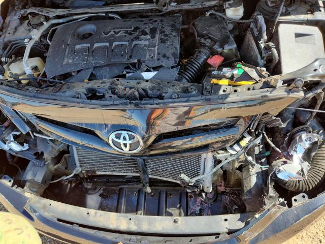 2T1BU4EE4CC900354 - 2012 TOYOTA COROLLA BASE Schwarz Foto 11