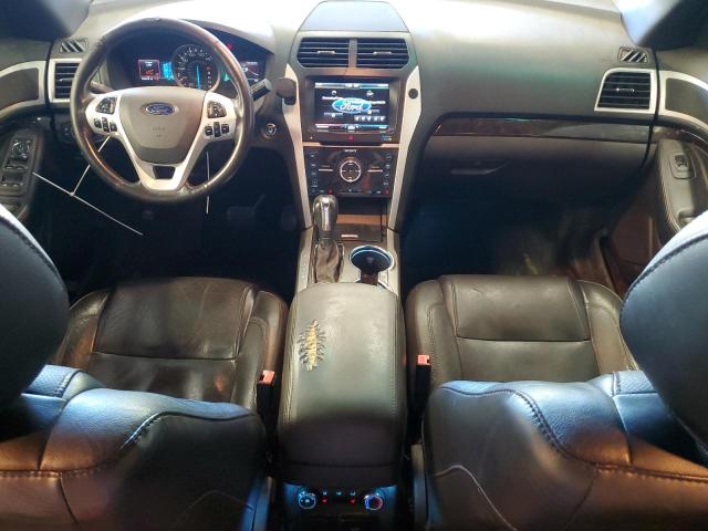 1FM5K8F81FGB38198 - 2015 FORD EXPLORER LIMITED RED photo 8