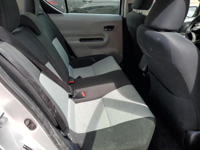 JTDKDTB3XE1569140 - 2014 TOYOTA PRIUS C SILVER photo 10