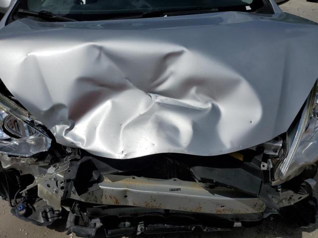 JTDKDTB3XE1569140 - 2014 TOYOTA PRIUS C SILVER photo 11