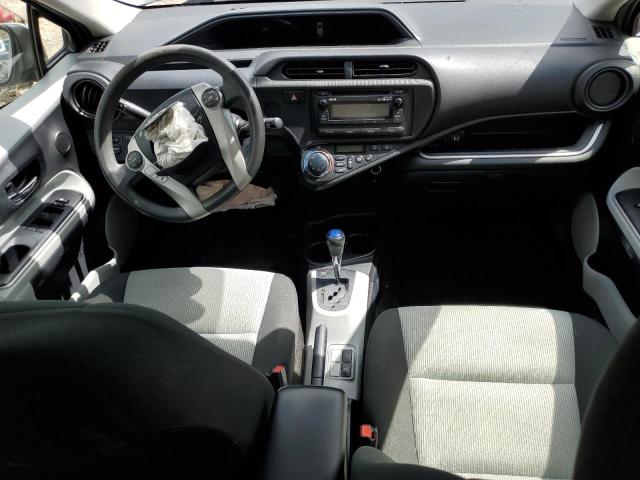 JTDKDTB3XE1569140 - 2014 TOYOTA PRIUS C SILVER photo 8