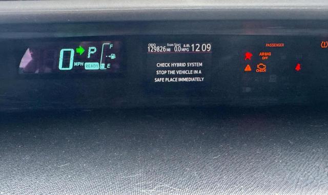 JTDKDTB3XE1569140 - 2014 TOYOTA PRIUS C SILVER photo 9