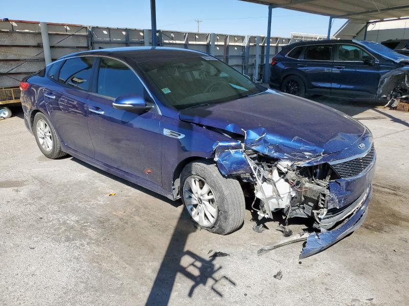 5XXGT4L38JG216830 - 2018 KIA OPTIMA LX 蓝色 照片 4