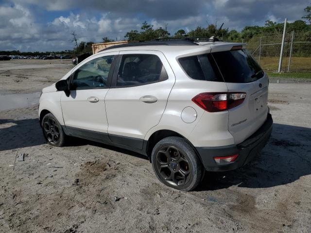 MAJ6P1CL6JC194752 - 2018 FORD ECOSPORT SES WHITE photo 2
