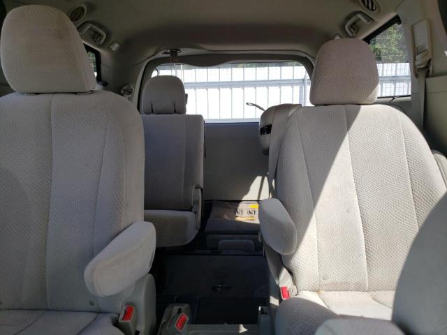 5TDKK3DC8BS118287 - 2011 TOYOTA SIENNA LE 勃艮第红 照片 10