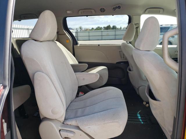 5TDKK3DC8BS118287 - 2011 TOYOTA SIENNA LE 勃艮第红 照片 11