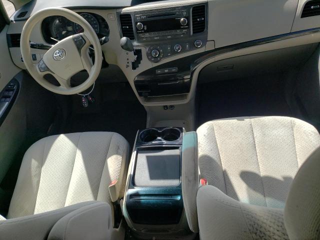 5TDKK3DC8BS118287 - 2011 TOYOTA SIENNA LE 勃艮第红 照片 8