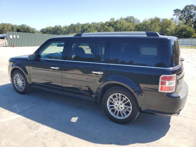 2FMGK5C84KBA10843 - 2019 FORD FLEX SEL BLACK photo 2