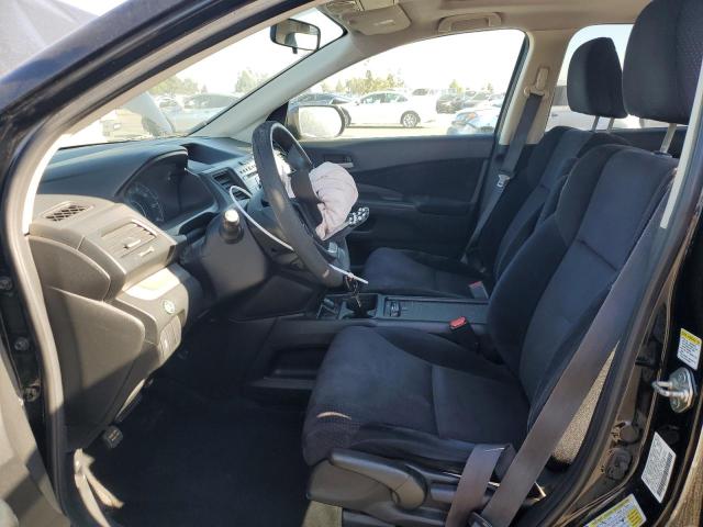 2HKRM3H50CH506237 - 2012 HONDA CR-V EX BLACK photo 7