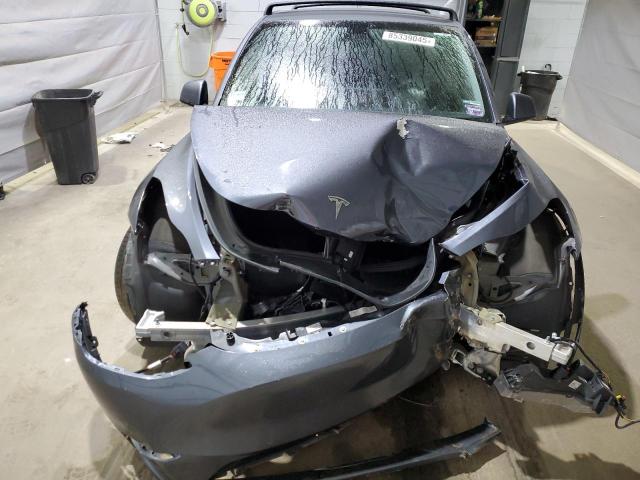 5YJYGDEF3MF197336 - 2021 TESLA MODEL Y GRAY photo 5