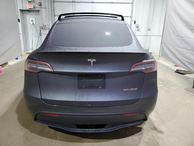 5YJYGDEF3MF197336 - 2021 TESLA MODEL Y GRAY photo 6