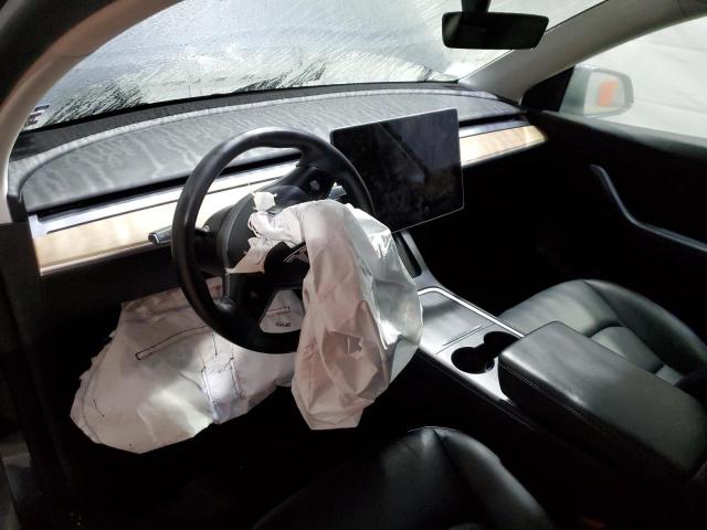 5YJYGDEF3MF197336 - 2021 TESLA MODEL Y GRAY photo 8