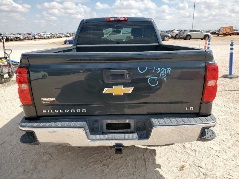 2GCRCPEC7K1105216 - 2019 CHEVROLET SILVERADO C1500 LT BLACK photo 6