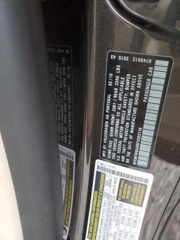 WVWFW8AH0FV003116 - 2015 VOLKSWAGEN EOS LUX 黑色 照片 12