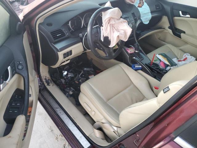 JH4CU2F62BC011235 - 2011 ACURA TSX Tünd qırmızı foto 8