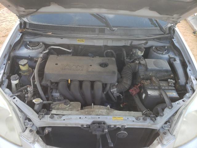 2T1KR32EX7C658160 - 2007 TOYOTA COROLLA MA XR SILVER photo 11