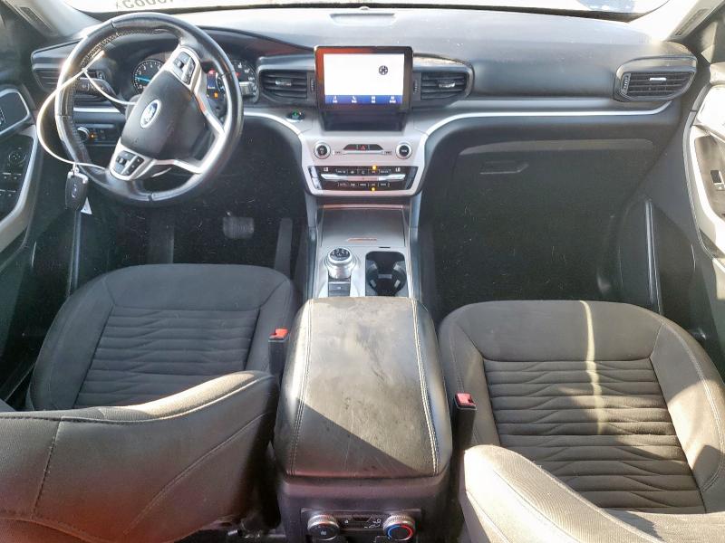 1FMSK7DH9MGB70121 - 2021 FORD EXPLORER XLT GRAY photo 8