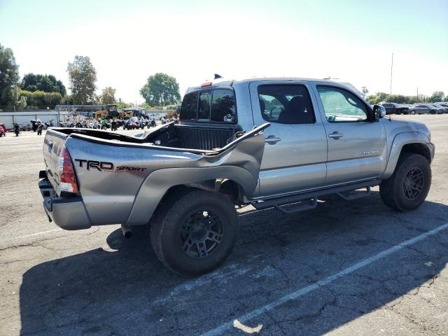 3TMJU4GN6FM191334 - 2015 TOYOTA TACOMA DOUBLE CAB PRERUNNER SILVER photo 3
