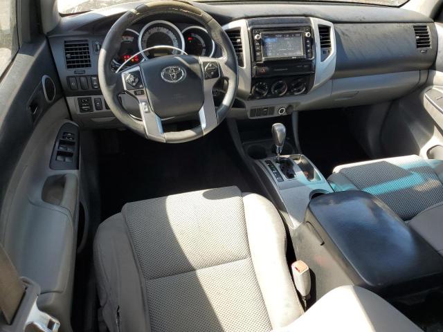 3TMJU4GN6FM191334 - 2015 TOYOTA TACOMA DOUBLE CAB PRERUNNER SILVER photo 8