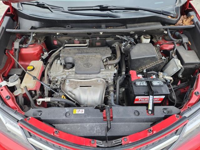 2T3WFREV2DW040034 - 2013 TOYOTA RAV4 XLE Czerwony zdjęcie 12