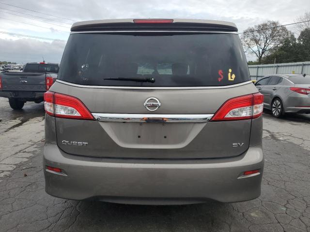 JN8AE2KP4G9156712 - 2016 NISSAN QUEST S GRAY photo 6