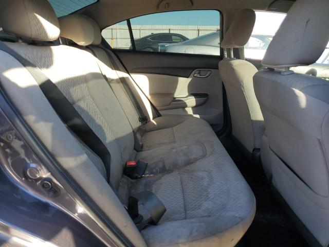 19XFB2F52FE293239 - 2015 HONDA CIVIC LX GRAY photo 10