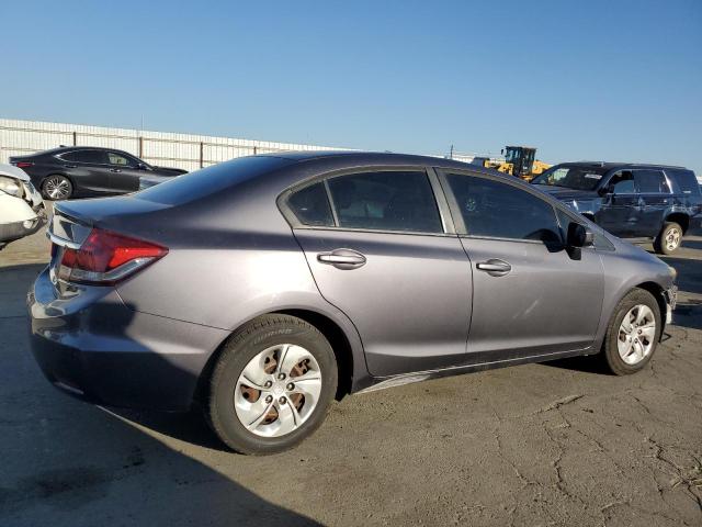 19XFB2F52FE293239 - 2015 HONDA CIVIC LX GRAY photo 3