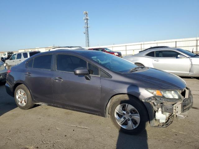 19XFB2F52FE293239 - 2015 HONDA CIVIC LX GRAY photo 4