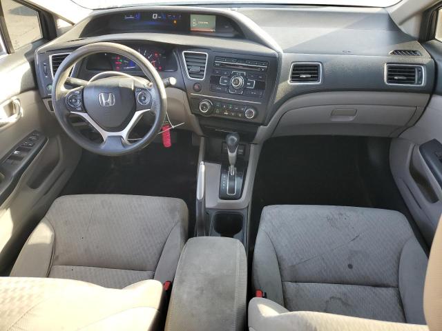 19XFB2F52FE293239 - 2015 HONDA CIVIC LX GRAY photo 8