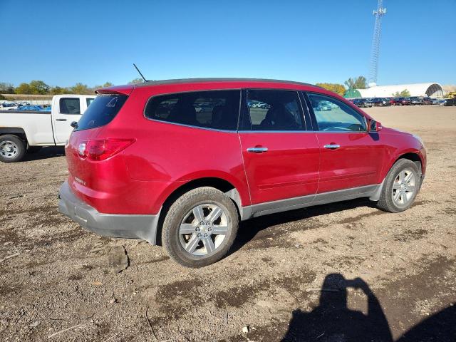 1GNKRGED6CJ257446 - 2012 CHEVROLET TRAVERSE LT 勃艮第红 照片 3