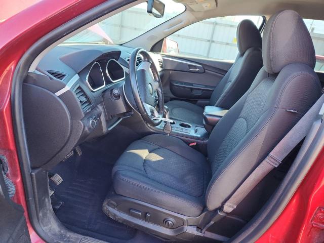 1GNKRGED6CJ257446 - 2012 CHEVROLET TRAVERSE LT 勃艮第红 照片 7