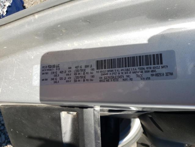 3C6TRVDG0JE154974 - 2018 RAM PROMASTER 2500 HIGH ვერცხლისფერი ფოტო 13