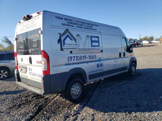 3C6TRVDG0JE154974 - 2018 RAM PROMASTER 2500 HIGH ვერცხლისფერი ფოტო 3