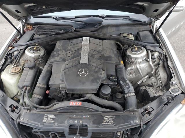 WDBNG83J64A424124 - 2004 MERCEDES-BENZ S 430 4MATIC SILVER photo 11