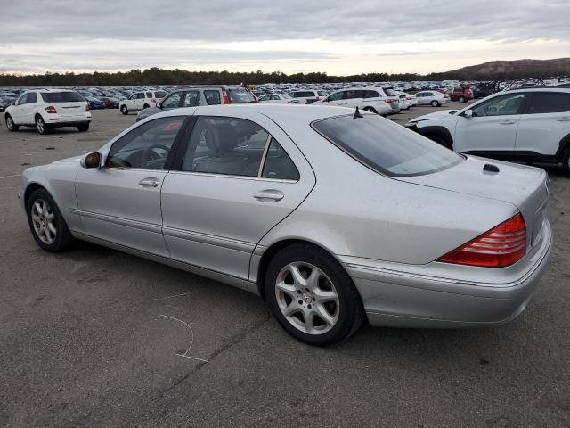 WDBNG83J64A424124 - 2004 MERCEDES-BENZ S 430 4MATIC SILVER photo 2