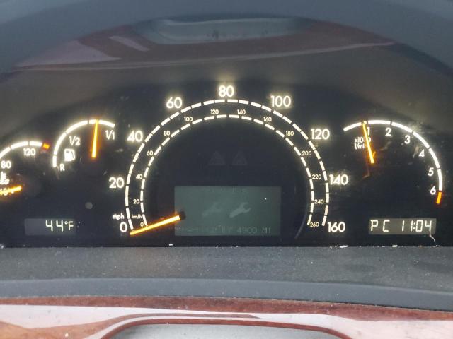 WDBNG83J64A424124 - 2004 MERCEDES-BENZ S 430 4MATIC SILVER photo 9