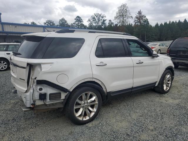 1FM5K7F88DGB68144 - 2013 FORD EXPLORER LIMITED WHITE photo 3