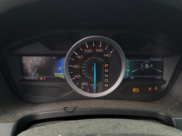 1FM5K7F88DGB68144 - 2013 FORD EXPLORER LIMITED WHITE photo 9