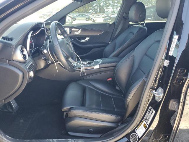 55SWF4KB4HU202608 - 2017 MERCEDES-BENZ C 300 4MATIC BLACK photo 7