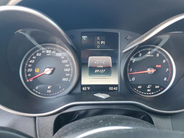 55SWF4KB4HU202608 - 2017 MERCEDES-BENZ C 300 4MATIC BLACK photo 9