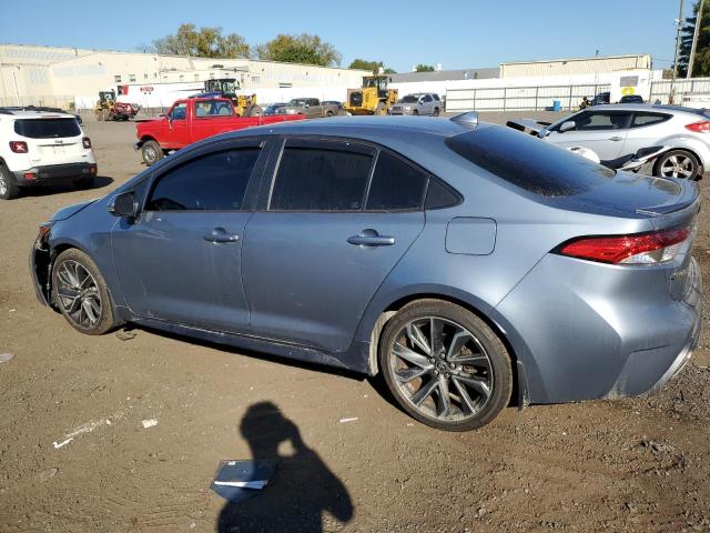 5YFM4RCE5LP022829 - 2020 TOYOTA COROLLA SE Blau Foto 2