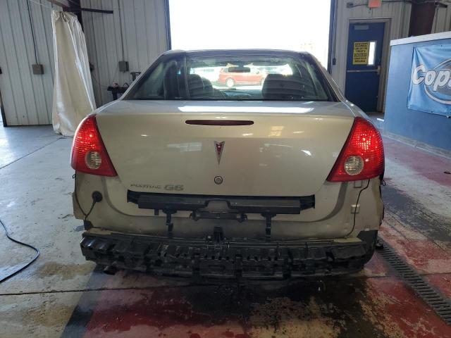 1G2ZG58B874125163 - 2007 PONTIAC G6 BASE SILVER photo 6