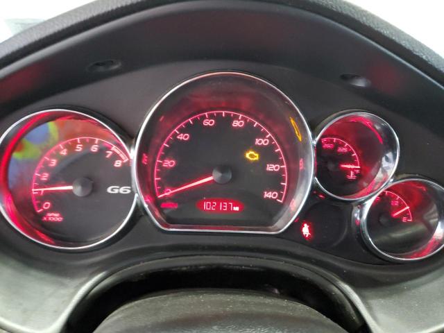 1G2ZG58B874125163 - 2007 PONTIAC G6 BASE SILVER photo 9