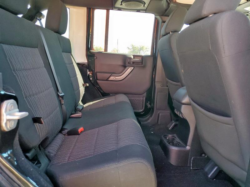 1C4BJWDG7CL231724 - 2012 JEEP WRANGLER U SPORT BLACK photo 10