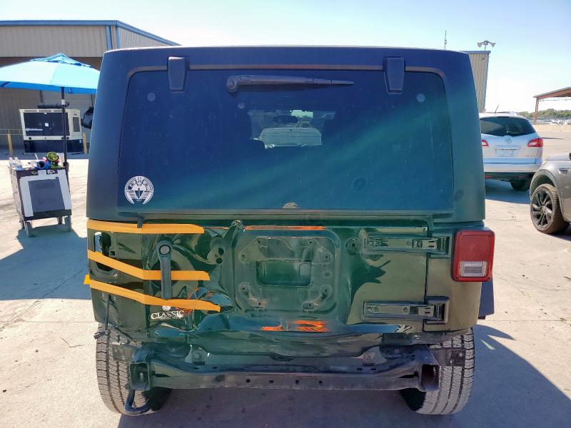 1C4BJWDG7CL231724 - 2012 JEEP WRANGLER U SPORT BLACK photo 6