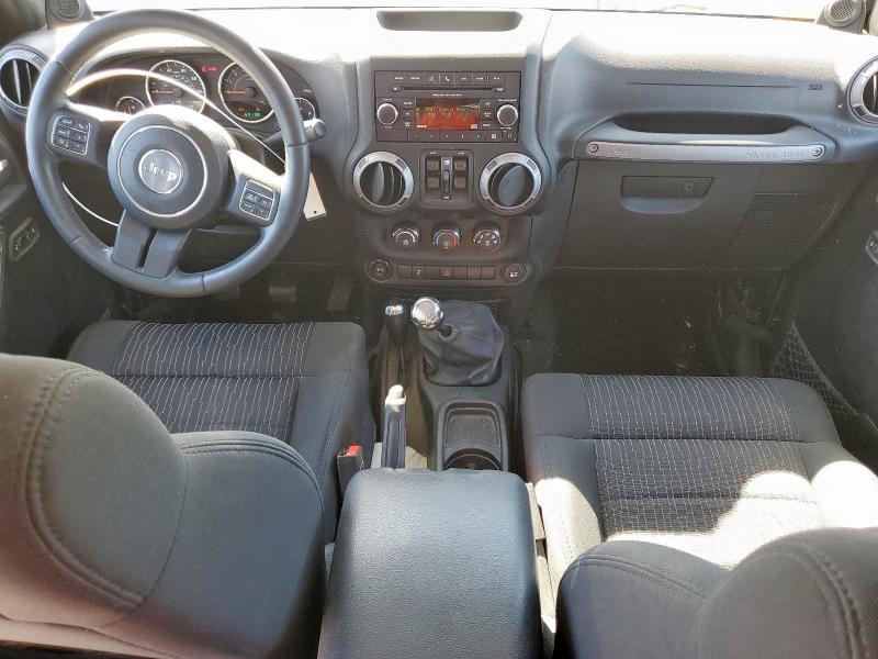 1C4BJWDG7CL231724 - 2012 JEEP WRANGLER U SPORT BLACK photo 8