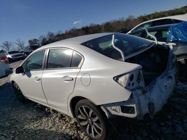 19XFB2F91FE066398 - 2015 HONDA CIVIC EXL თეთრი ფოტო 2