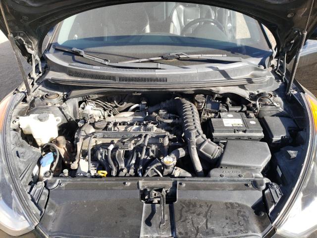 KMHTC6AE9FU217724 - 2015 HYUNDAI VELOSTER TURBO BLACK photo 11